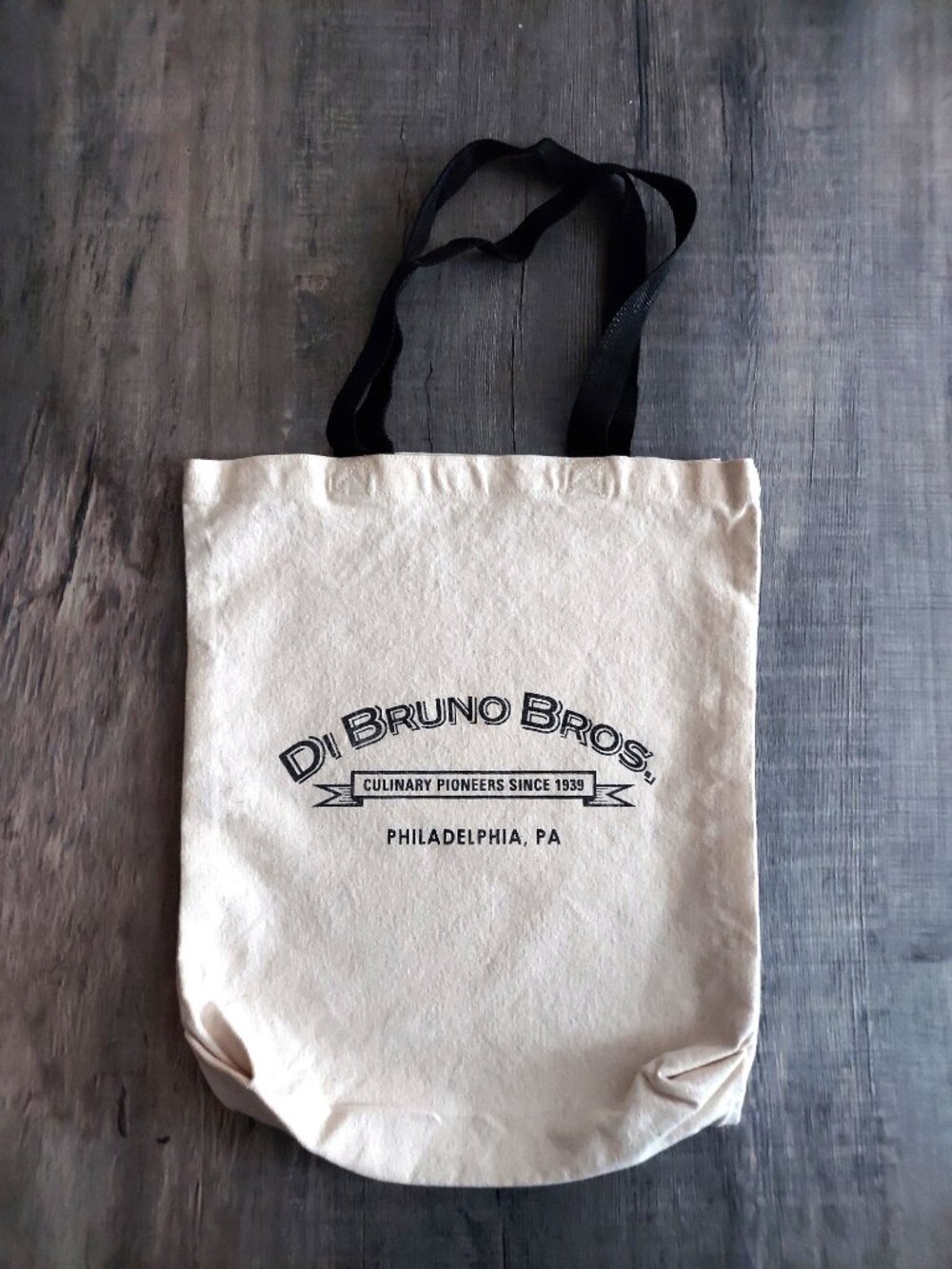 Canvas tote bag thick DiBruno Bros